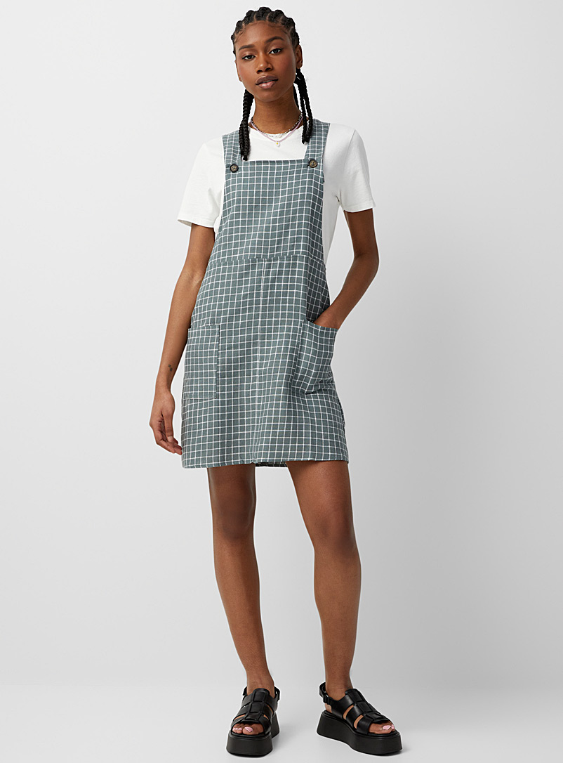 Linen-blend apron dress | Twik | Women ...